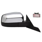 Passenger Power Door Mirror Replacement Heated Glass for Nissan Altima (2007–2019)