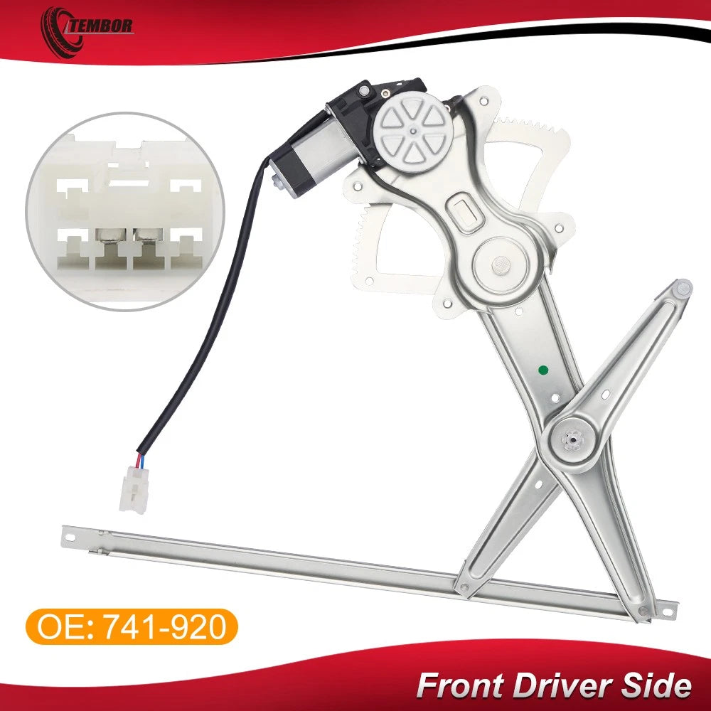 Front Left Window Regulator and Motor for Toyota Camry (2002–2006)