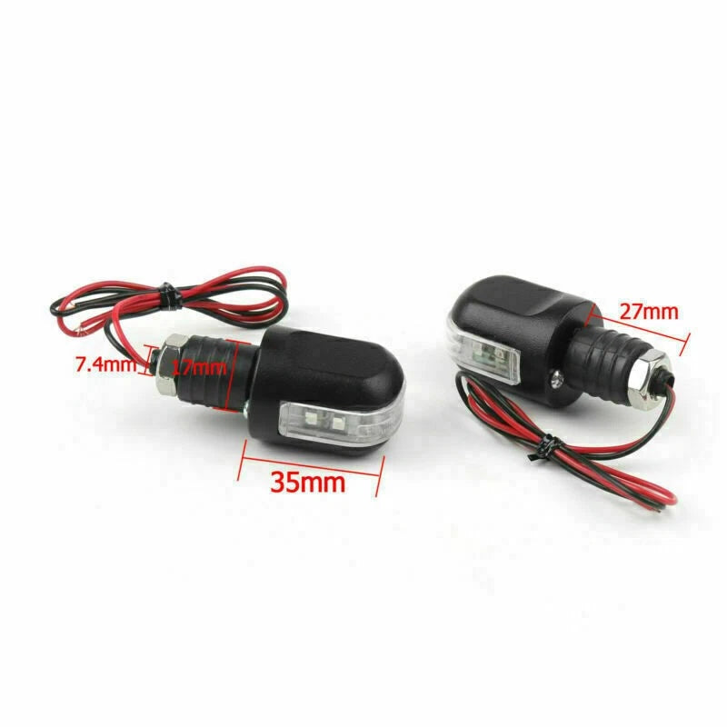 LED Turn Signal Indicator Blinker for Moto Handlebar VA