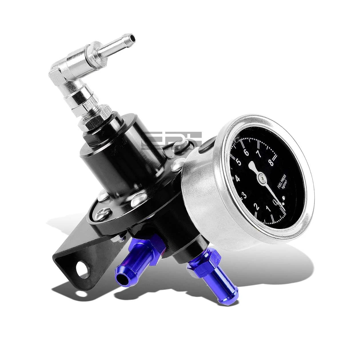 Billet 30 Micron Inline Petrol Filter + 160 PSI Fuel Pressure Regulator for