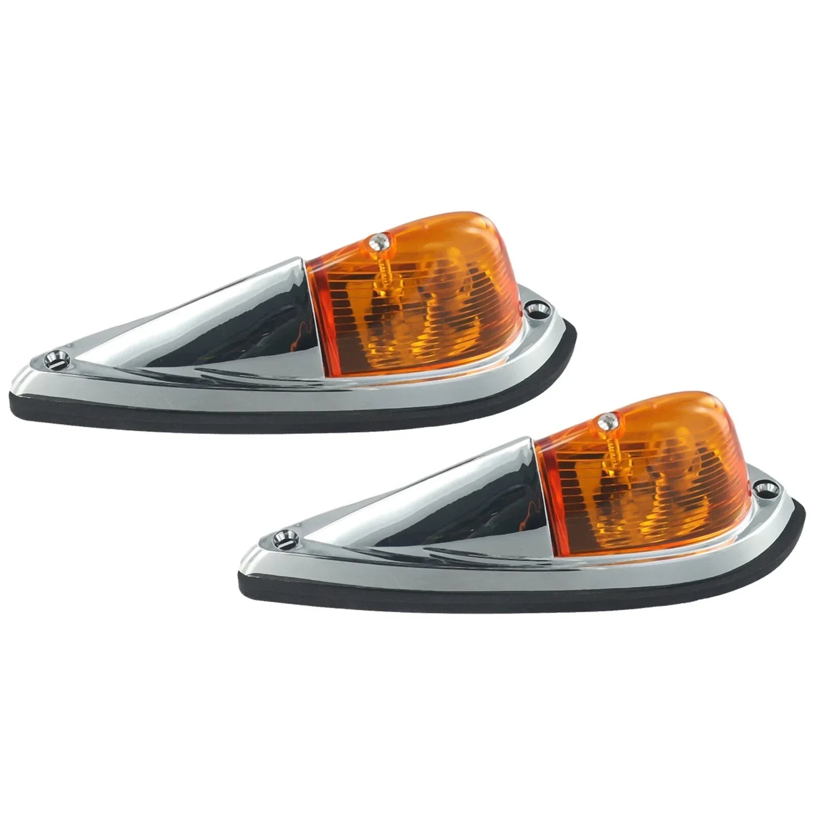 5 x Amber Cab Marker Roof Top Clearance Lights for Dodge