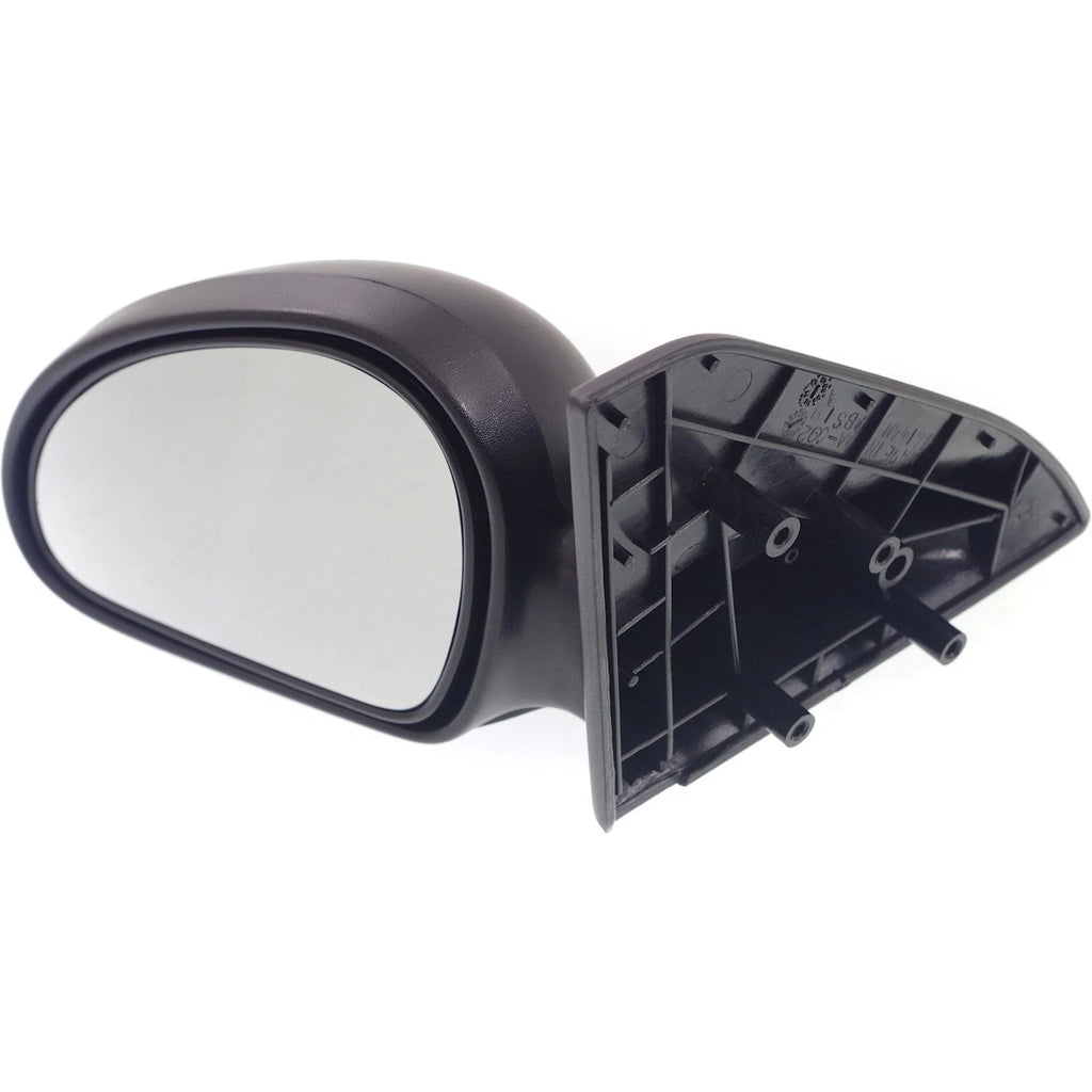 Set of 2 Manual Mirrors for Ford Escort (1997–2002) Black