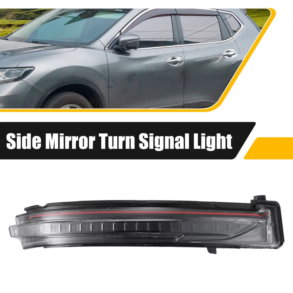 Right Side Mirror LED Turn Signal Indicator Light for Nissan Rogue (2014–2020)