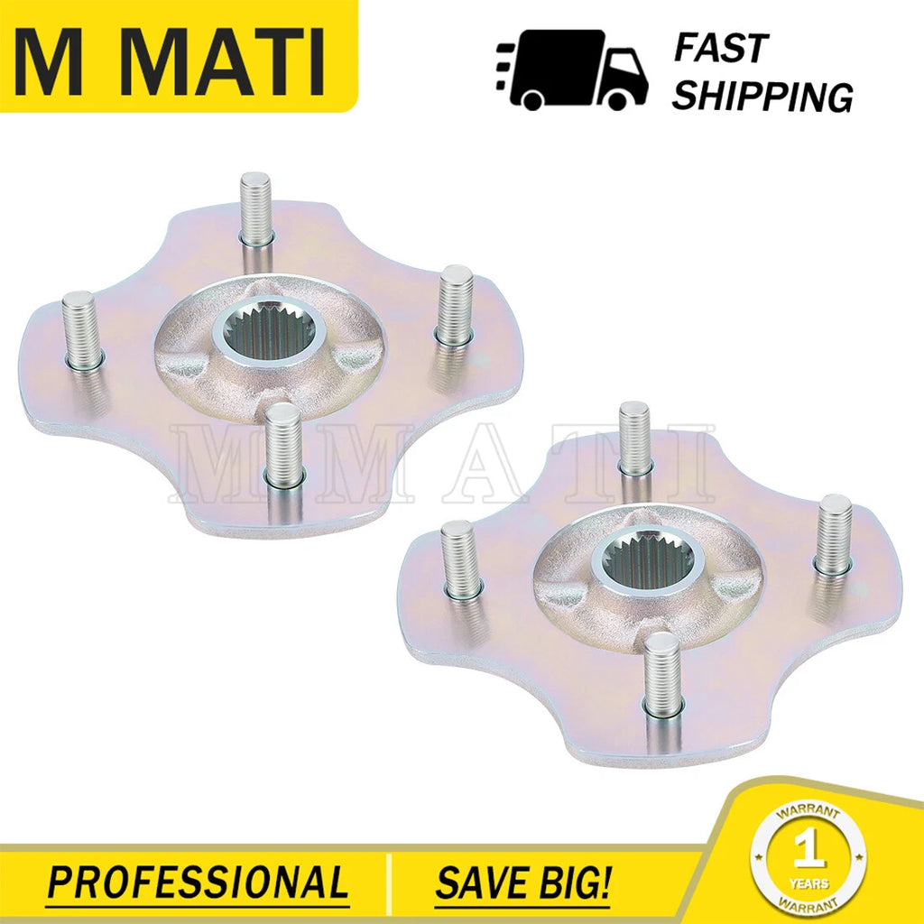 2X Rear Axle Wheel Hubs for Honda Fourtrax 300 TRX300FW TRX300 (1988–1992)