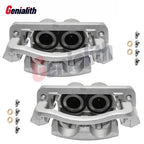 2X Front Brake Calipers w/Bracket for Ford F-350 Super Duty (2005–2012)