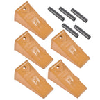 Set of 5 Dirt Bucket Teeth for X156 X156S