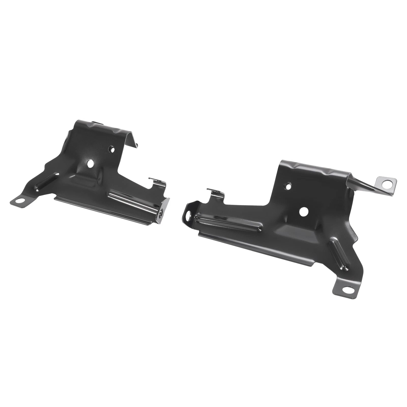 Set of 2 Front Outer Bumper Brackets for GMC Sierra/Chevrolet Silverado (2007–2013)
