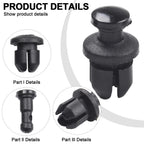 Fairing Clips for Pan European ST 1300 (10 Pieces)