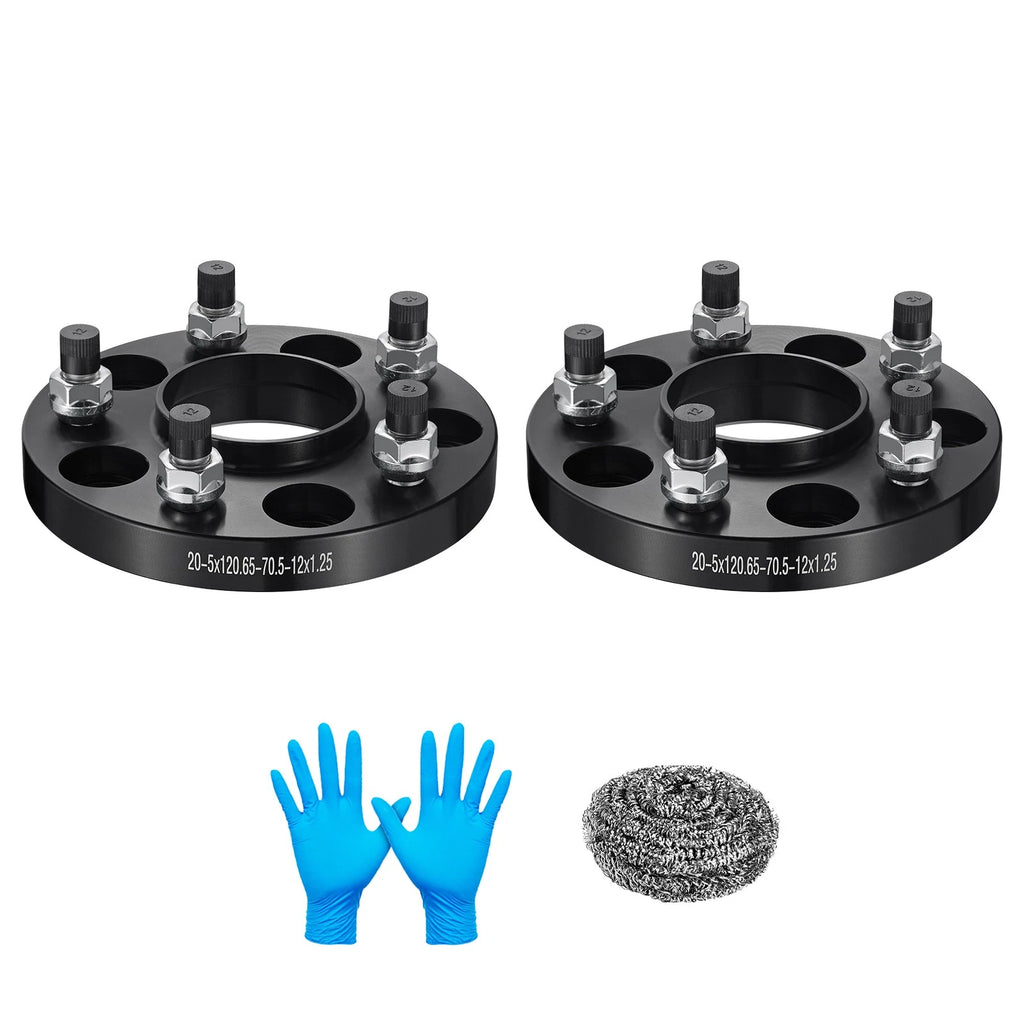 2X 20mm Hubcentric Wheel Spacers for 5 Lug Vehicles (YYYY–YYYY)