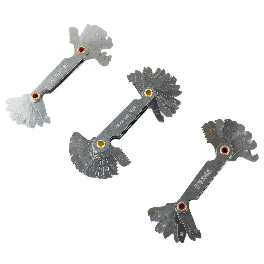 Set of 1 Thread Gauge Template for British Carbon Steel Tools