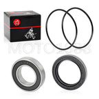 Left Rear Axle Wheel Bearings Seals for Honda Foreman TRX500 (2005–2019)