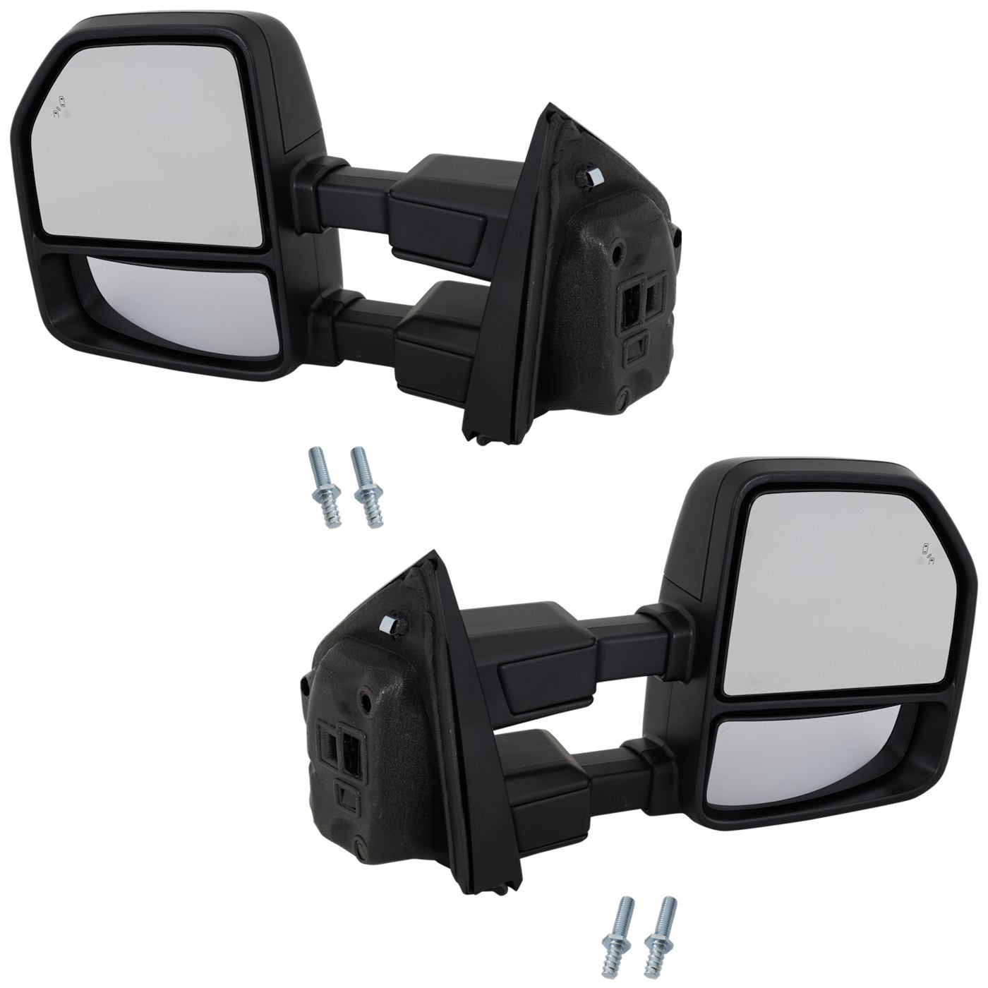 Mirror Set for Ford F250 F350 F450 (2020–2022) Power Adjust/Fold