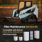 5X Fuel Oil Air Filter Kit for Bobcat Mini Track Loader MT52 MT55 MT85 MT100