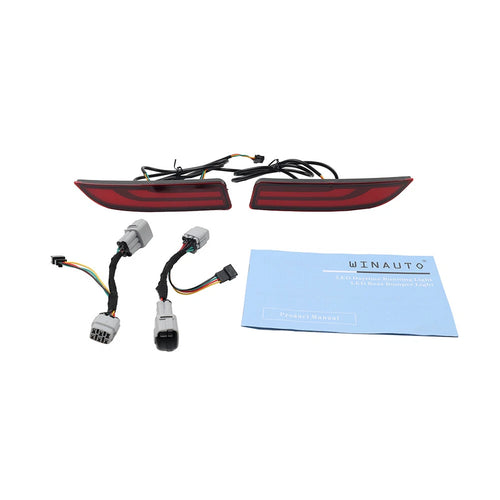 1 Pair ABS Rear Bumper Tail Light for Toyota Avalon (2019–2022)