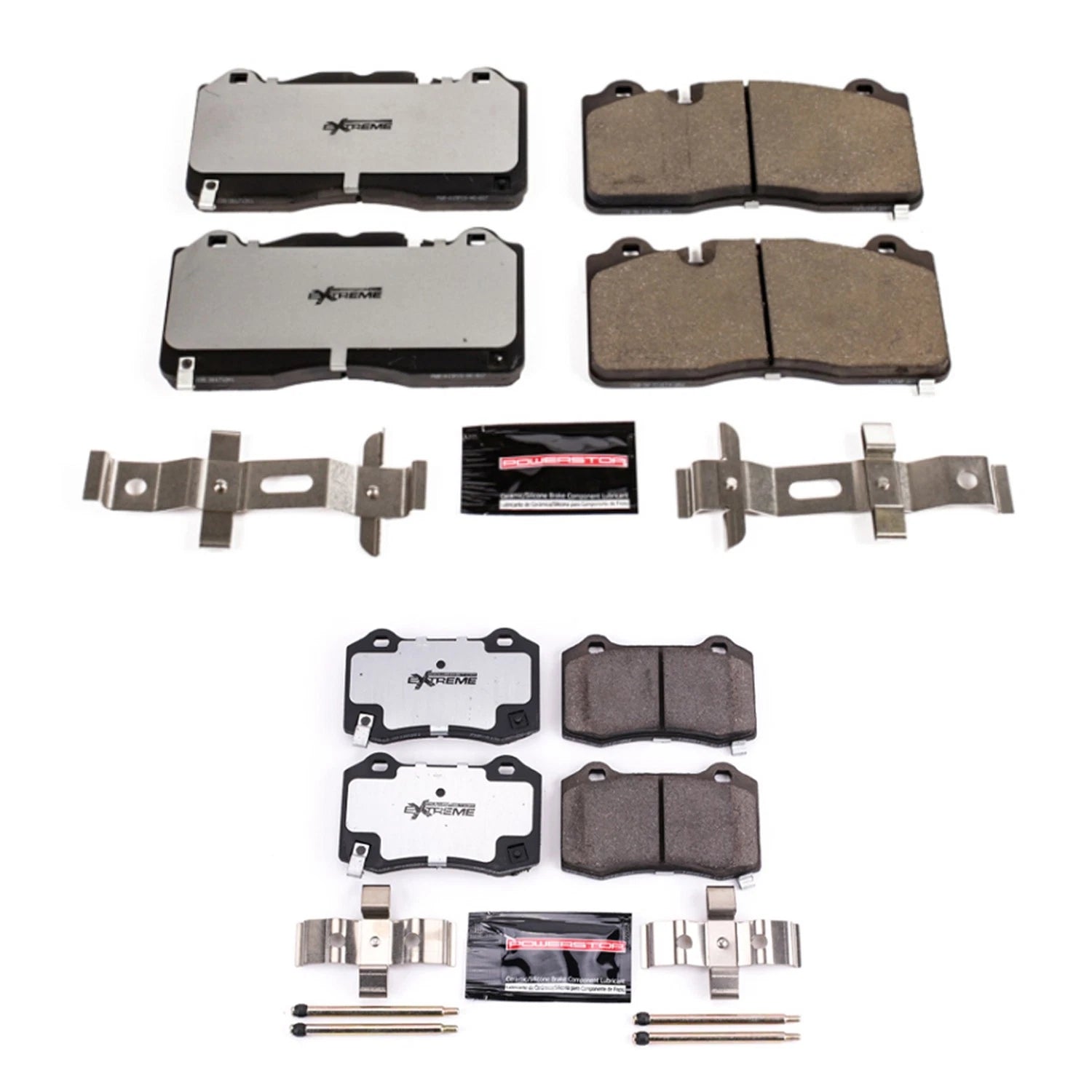 PowerStop Z26 Carbon-Fiber Ceramic Disc Brake Pads Kit for Camaro CTS (2010–2015)