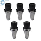 Set of 5 CAT40-ER32 Collet Chucks Balanced to G2.5/25000RPM