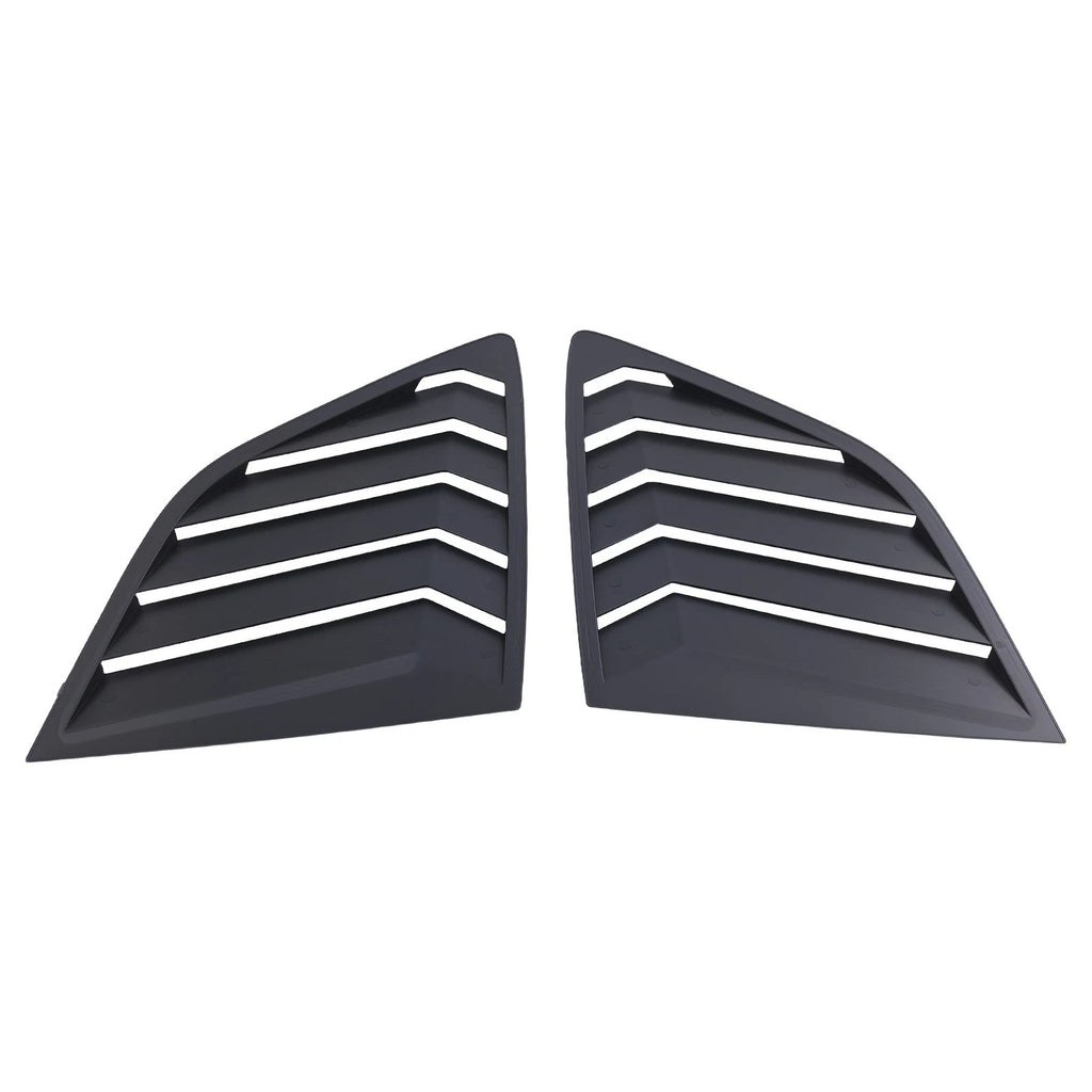 ABS Side Window Louvers for Honda CR-V (2023-2024) Black Gloss