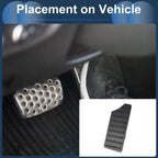 Footrest Pedal Pad Cover for Honda Civic (2016–2021)