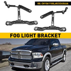 Front Bumper Side Support Fog Lamp Brackets for Dodge Ram 1500 (2013–2018)