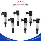 6 Ignition Coils for Cadillac CTS STS SRX (2004–2007)
