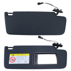 Pair Front Sun Visor Makeup Mirror for VW Golf 7, SportsVan, Jetta MK7