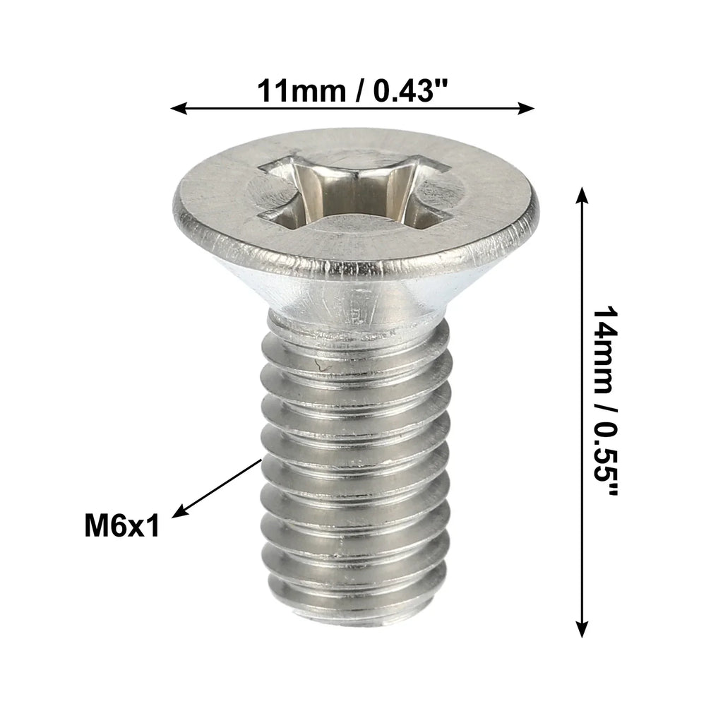 8 x Brake Disc Rotor Screws Kit for Honda Accord Civic