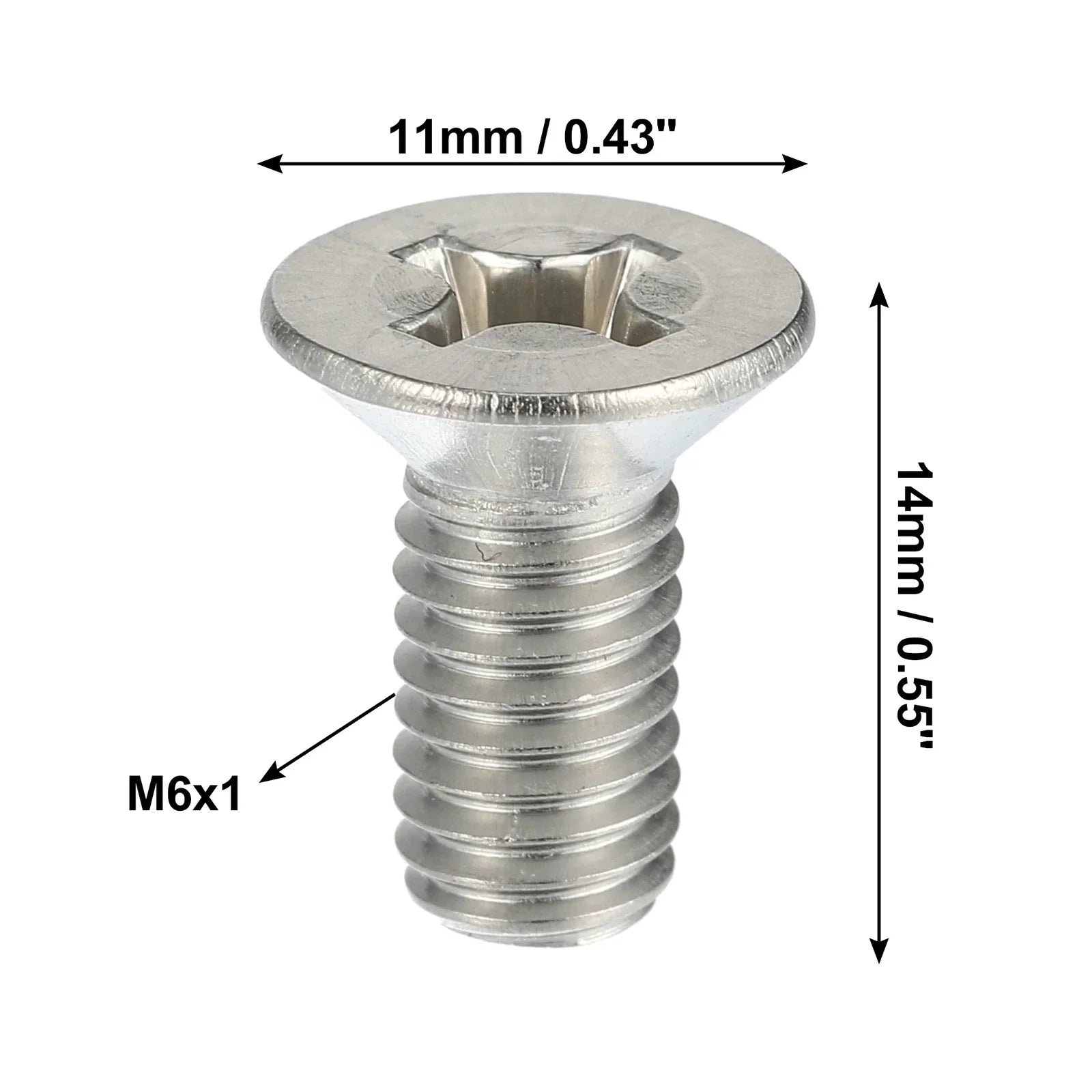 8 x Brake Disc Rotor Screws Kit for Honda Accord Civic