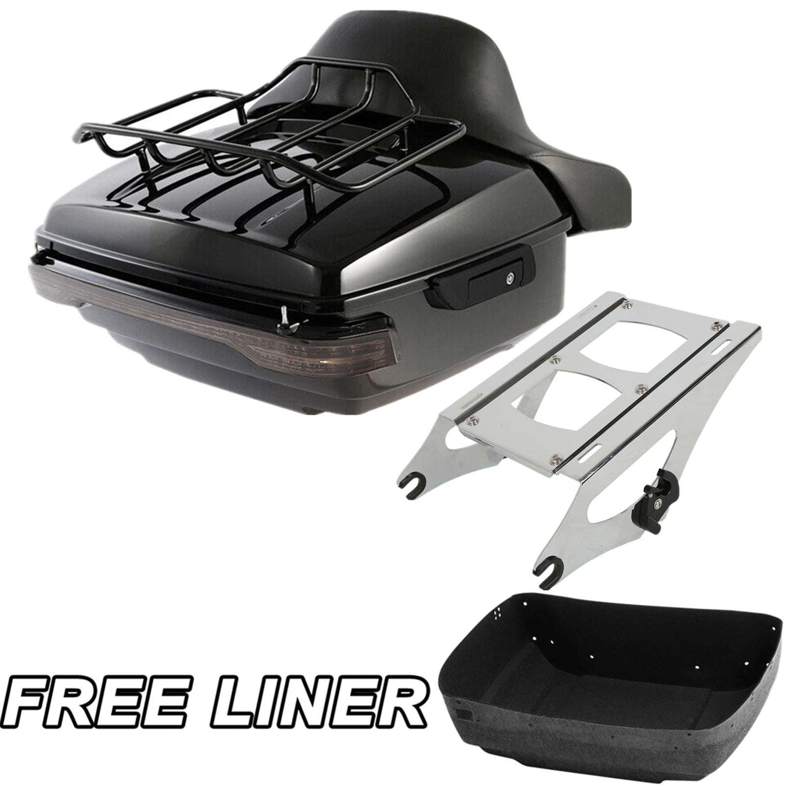 LED Tail Light Mount Rack for Harley Touring (2014–2023)