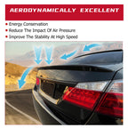 Glossy Black Trunk Spoiler for Honda Accord 4DR Sedan (2013-2017)