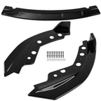 Front Bumper Lip for BMW 3 Series G20 G28 (2019–2022) M Sport Glossy Black