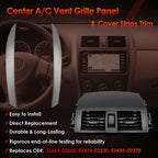 AC Dash Air Vent Trim Panel Cover for Toyota Corolla (2008-2013)