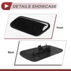 Front Left Washer Nozzle Cover Cap for Subaru XV Crosstrek (2018–2020) Black