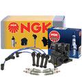 NGK DIS Ignition Coil Wires & 4 Iridium IX Spark Plugs for Mazda 6 (2003–2008)