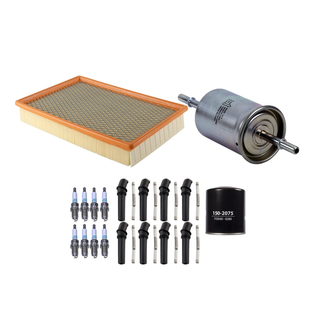 Tune Up Kit with 8 NGK Spark Plugs & Boots for Ford Crown Victoria (1992–2011)