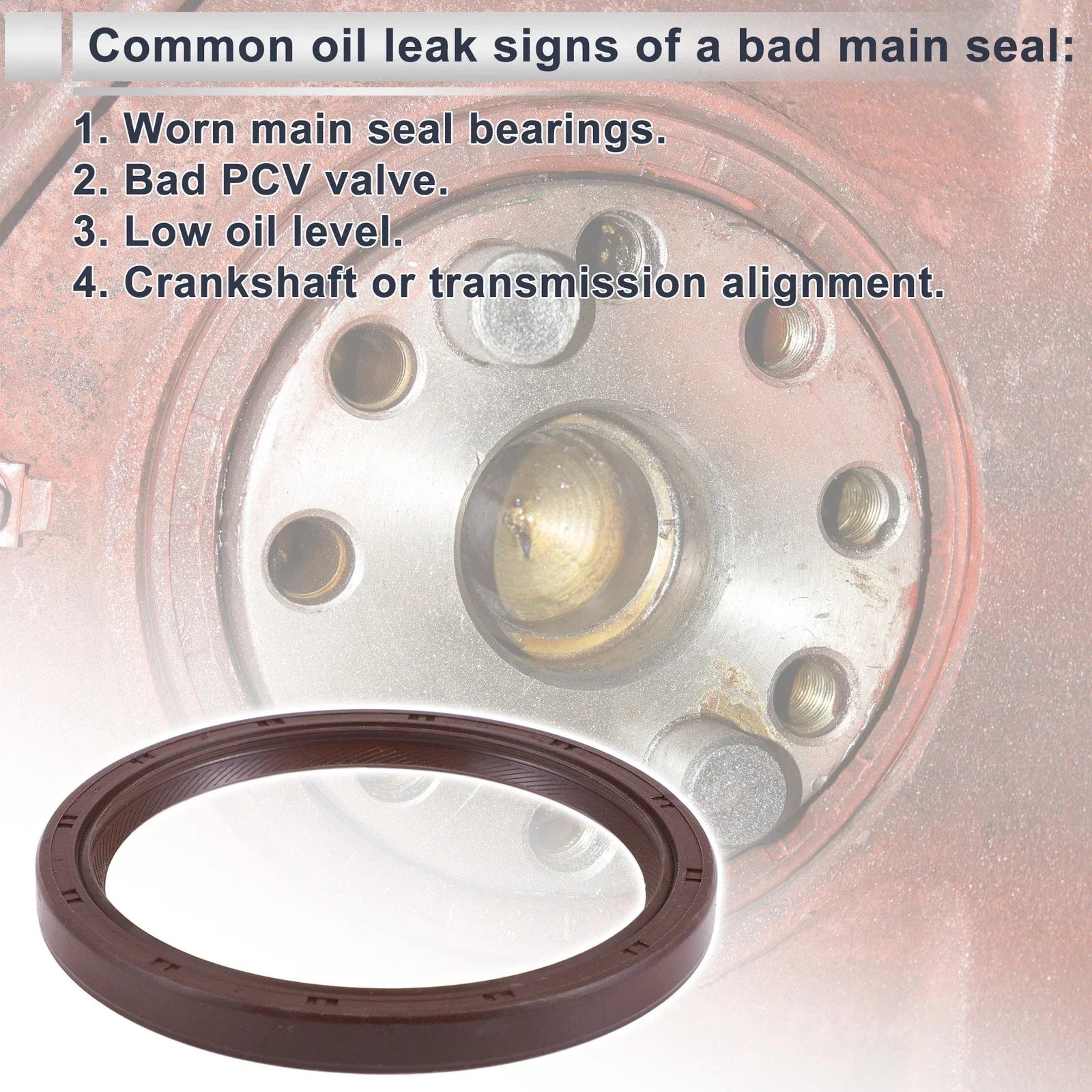 Rear Crankshaft Oil Seal for Hyundai H-1 (1997-2007)