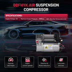 Air Suspension Compressor Pump for Audi A6 Quattro (2005–2011) 3.0L 3.2L