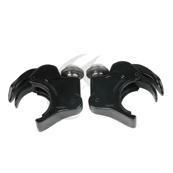 4 x 39mm Black Windshield Windscreen Clamp for Harley Sportster XLH883 1200