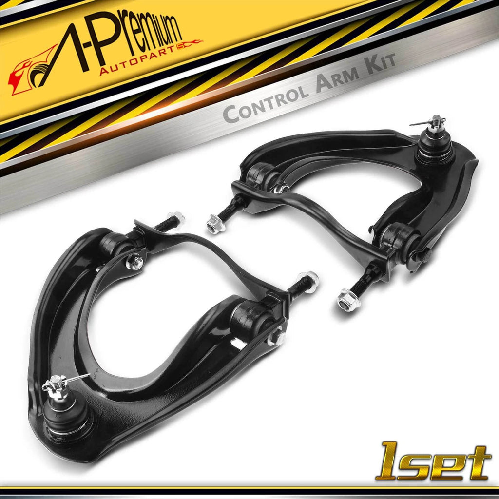 2X Front Upper Control Arm with Ball Joint for Honda Civic (1988–1991)