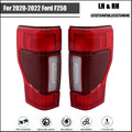 Set of 2 LED Tail Lights for Ford F250 (2020–2022)
