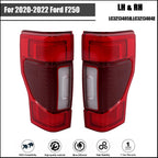 Set of 2 LED Tail Lights for Ford F250 (2020–2022)