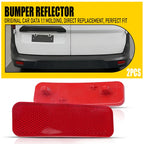 2X Rear Bumper Reflector Light Lamp LH & RH for Ford Transit Connect (2014–2022)