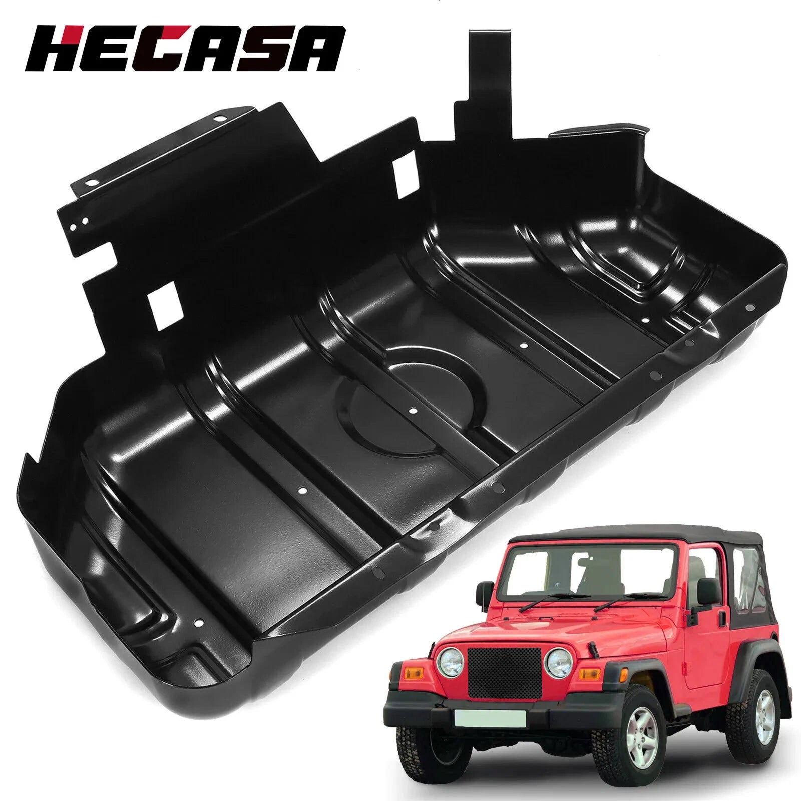 Fuel Gas Tank Skid Plate Guard for Jeep Wrangler TJ (1997–2006)
