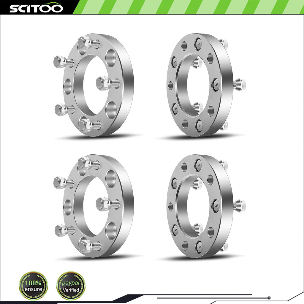 Set of 4 Wheel Spacers 5x150 1" 14x1.5 for Lexus LX470 (1998–2007) Toyota Tundra (2001)