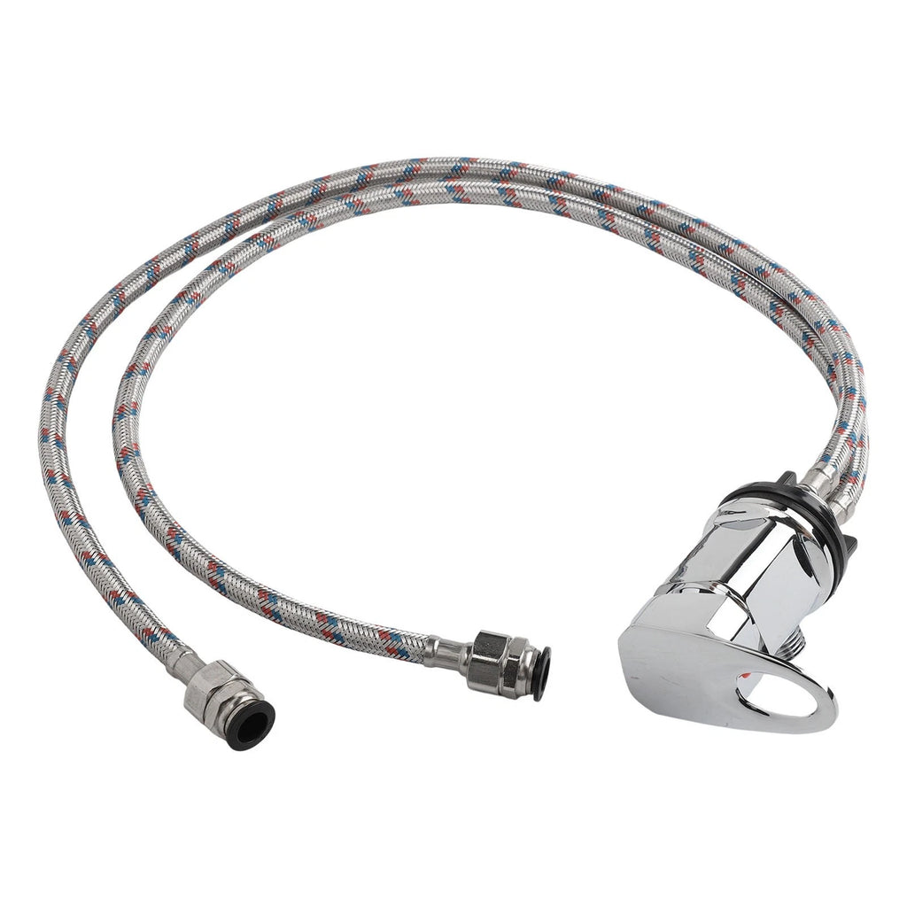 Shower Mixer Tap with Installation Tails for Universal Fit