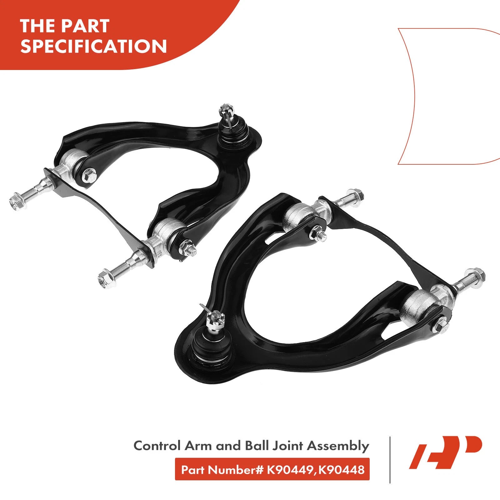 6X Front Upper Control Arms with Ball Joints for Honda Civic Acura