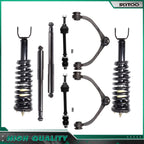 Full Strut with Coil Spring Shocks & Upper Control Arm for Dodge Dakota (2005–2009)