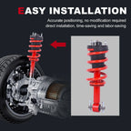 Front Rear Struts Shocks for Chevrolet Avalanche Suburban Tahoe 1500 (2001-2014)