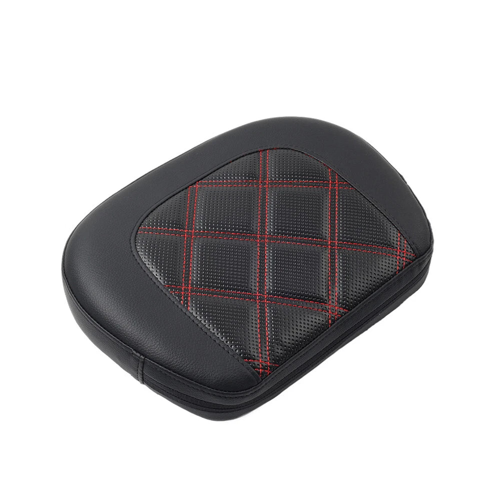 Sissy Bar Pad Bracket for Harley Street Glide (2014–2023) - Black Stitching