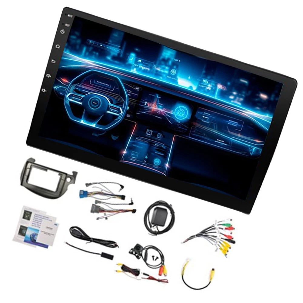Android 14 Car Stereo 4+64GB for Honda Jazz Fit (2007–2013) CarPlay GPS