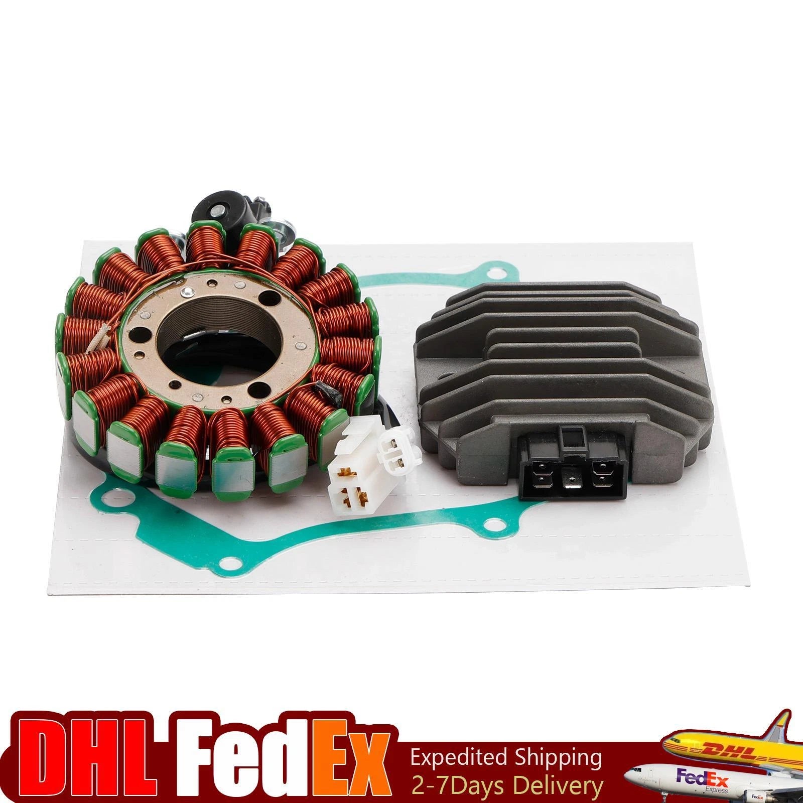 Regulator Magneto Stator Coil Gasket Kit for Yamaha YZF R125 (2008–2009) #1